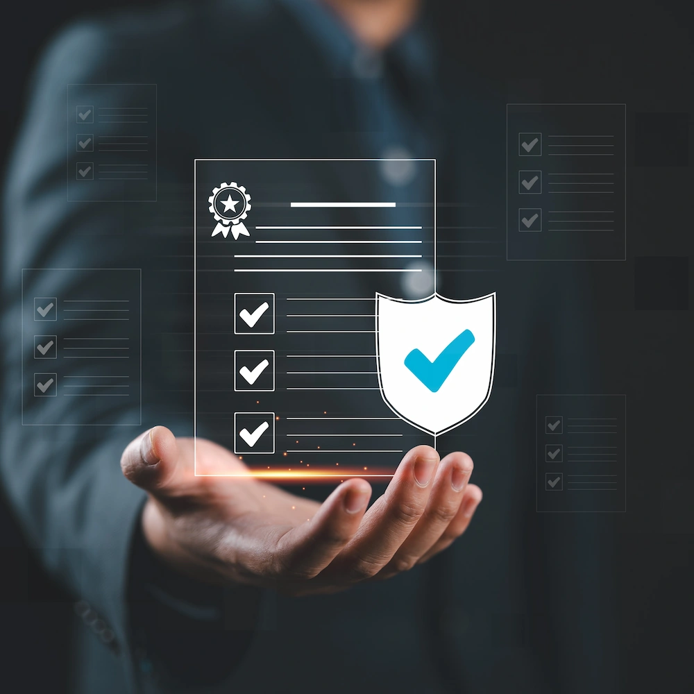 Quality assurance and certificates